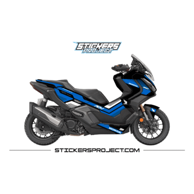 Kit déco ADV 350 2022 Bleu