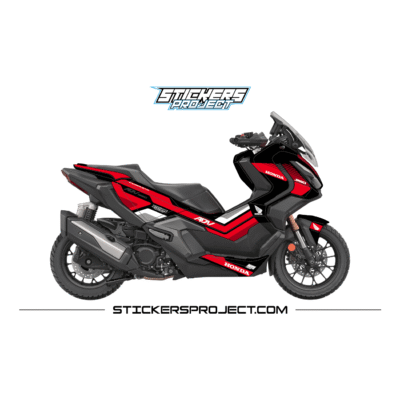 Kit déco ADV 350 2022 Rouge