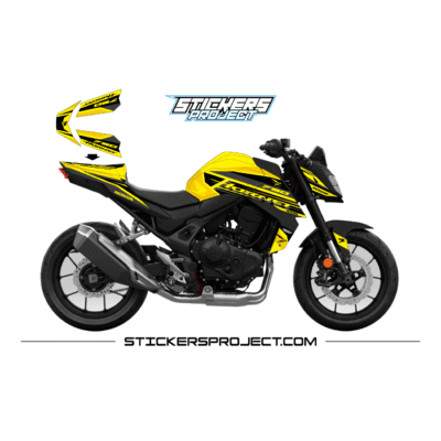 kit deco hornet jaune