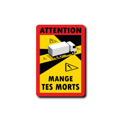 sticker mange tes morts