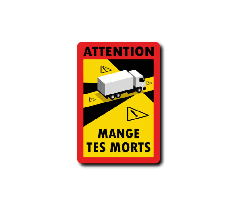 sticker mange tes morts