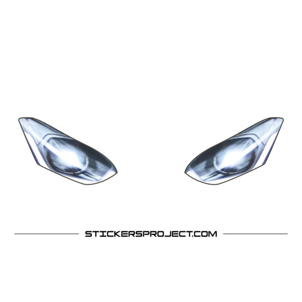 stickers phare moto