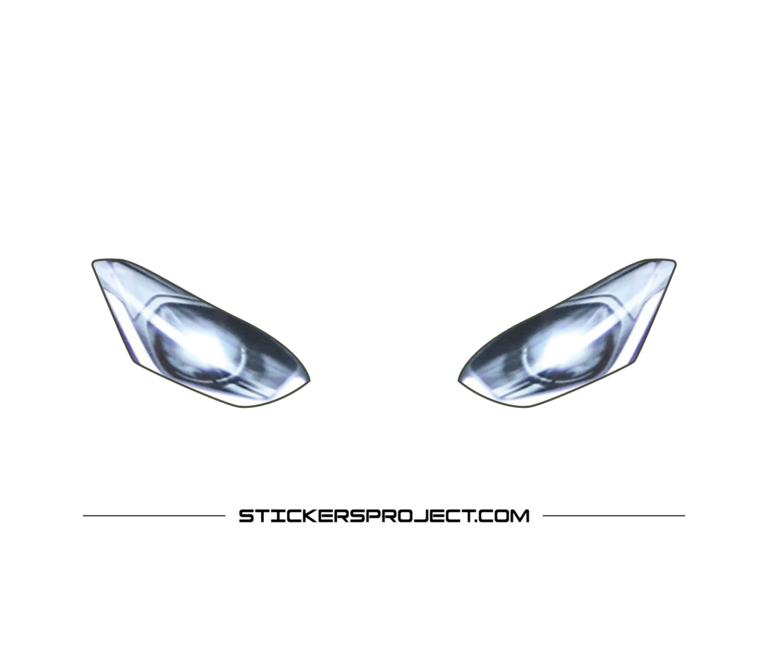 motorcycle headlight stickers