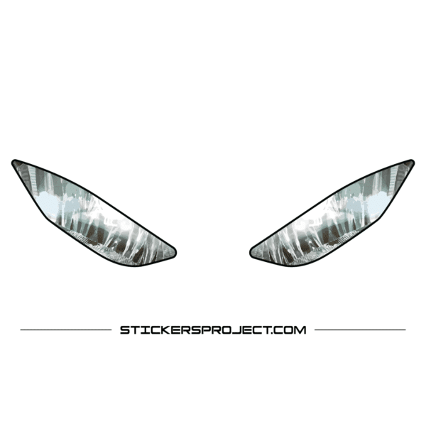 stickers phare moto