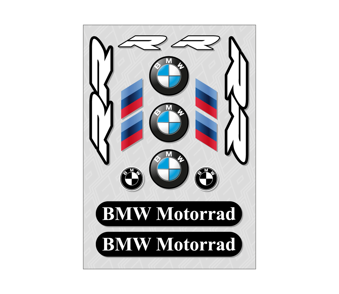 Planche stickers A4 S1000 BMW stickers BMW
