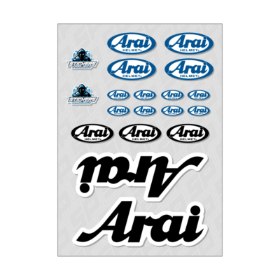 stickers arai