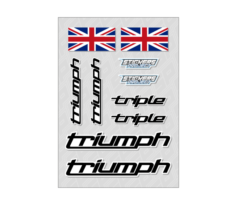 triumph stickers
