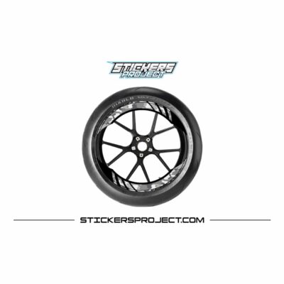 Kit graphic CAMO military rim - Grey, Glossy