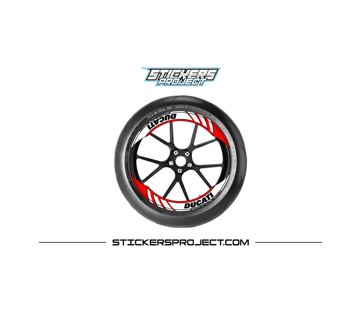 Kit graphic DUCATI rim Kit graphic DUCATI rim
