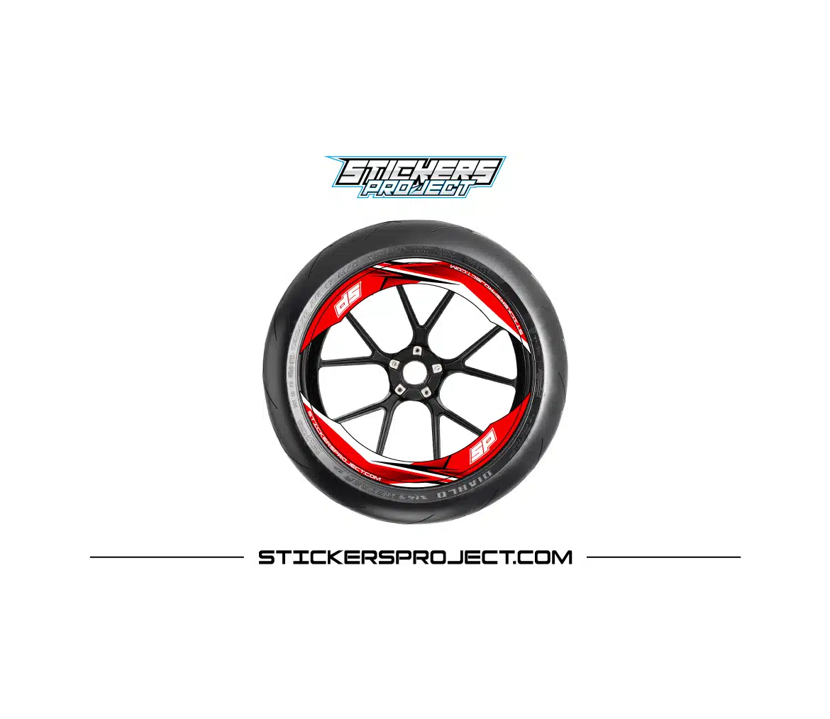 Kit graphic motorcycle rim Kit graphic motorcycle rim