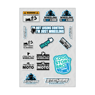 stickers moto