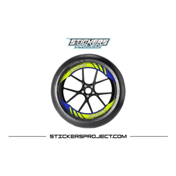 Kit déco jante SUZUKI ecstar