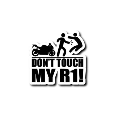 stickers dont touch my r1