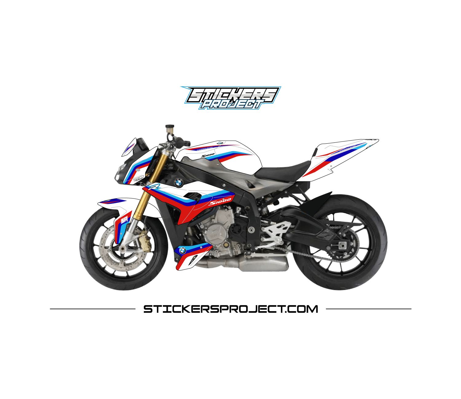 Kit déco S1000R replica (2013-2016) - Blanc kit deco S1000R