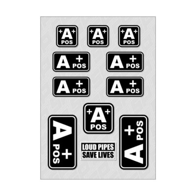 stickers groupe sanguin