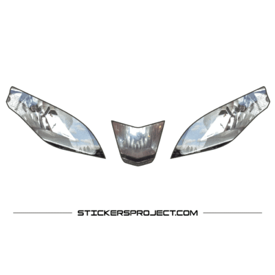 stickers phare moto