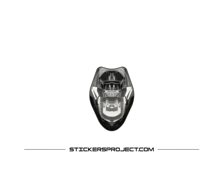 stickers phare moto