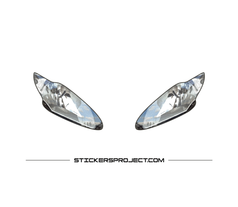 motorcycle headlight stickers