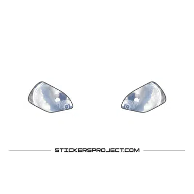 motorcycle headlight stickers