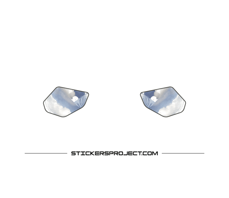 motorcycle headlight stickers