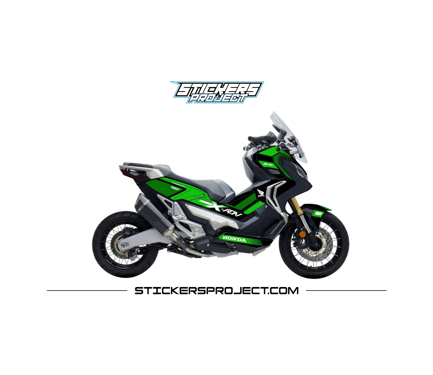 Kit graphic X-ADV 750 2017-20 Green kit graphic XADV
