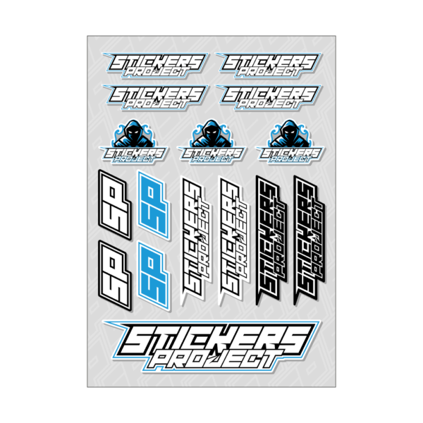 Planche A4 STICKERS PROJECT