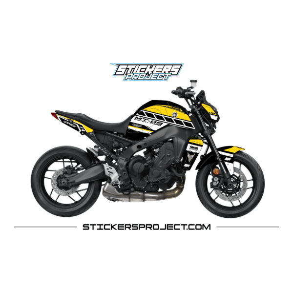 kit deco mt09 jaune