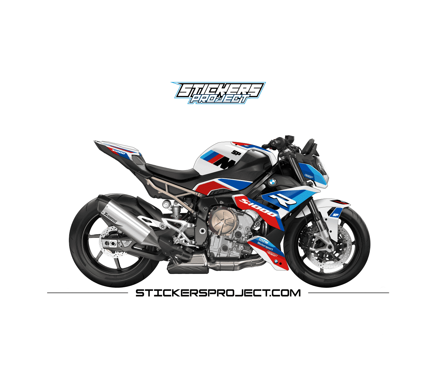 Kit déco S1000R (2020-2023) - REPLICA blanc kit deco S1000R