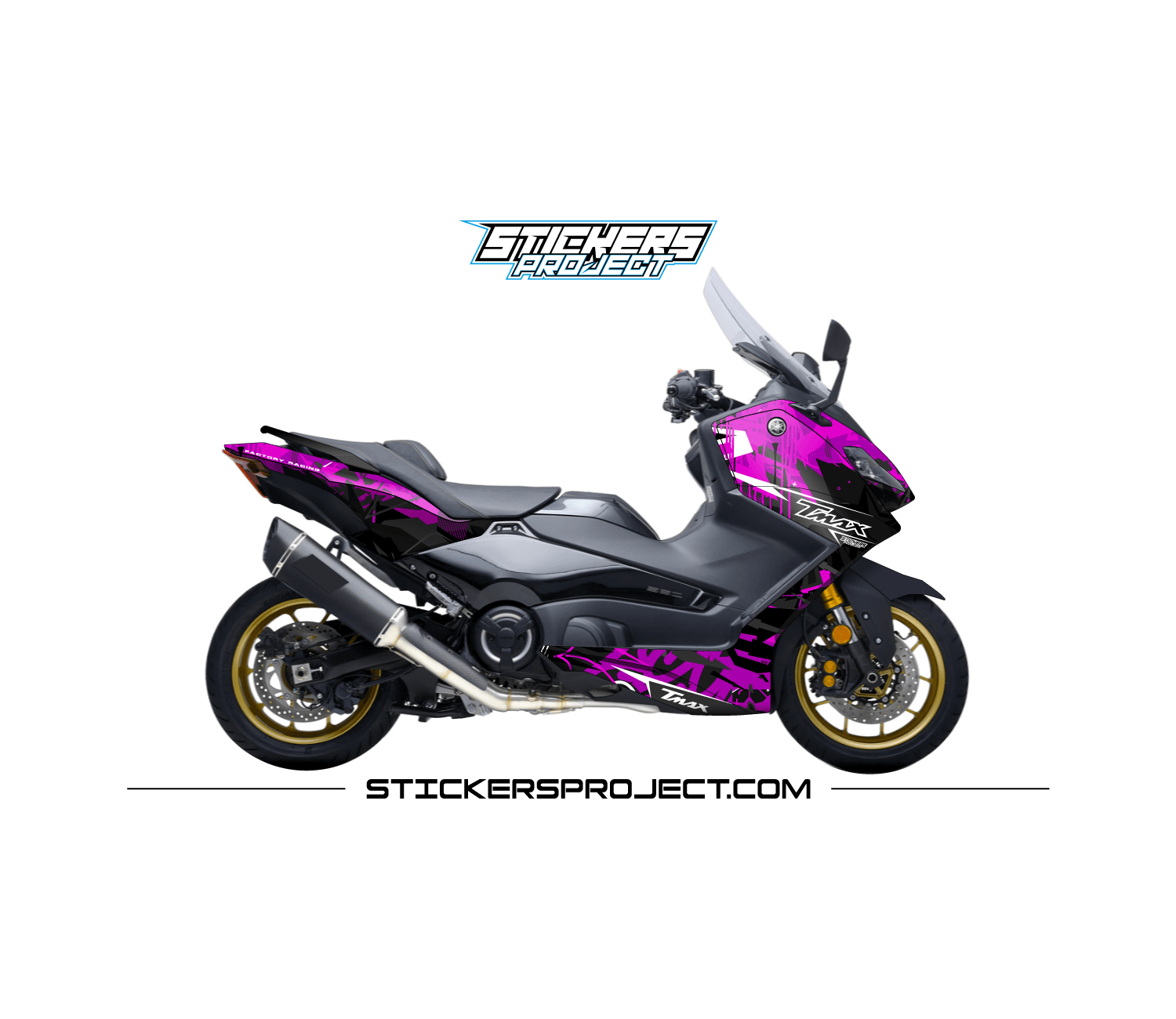 Kit déco T-MAX 560 2022 Rose Kit déco T-MAX 560 2022 Rose