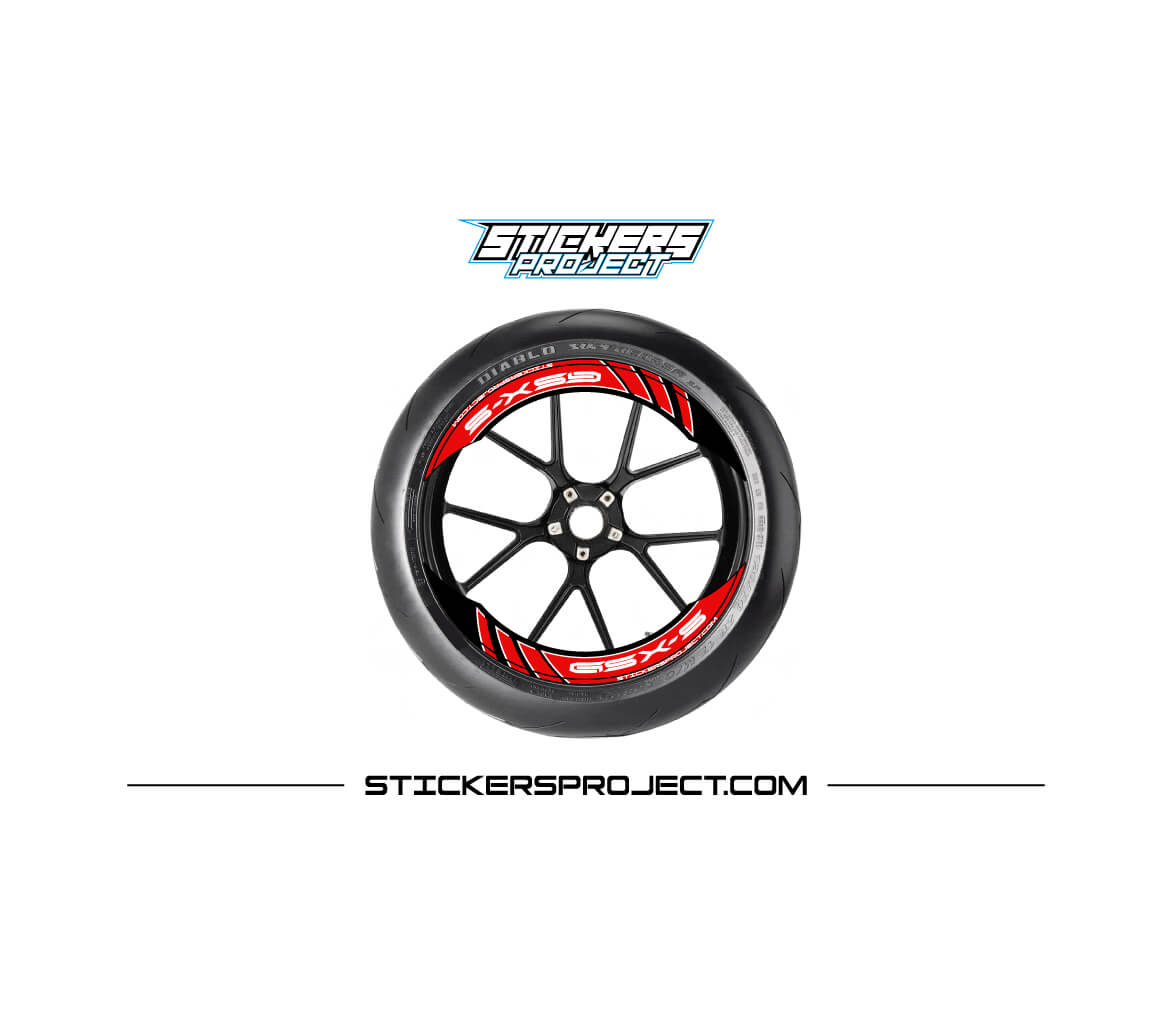 Kit graphic GSXS rim Kit graphic GSXS rim