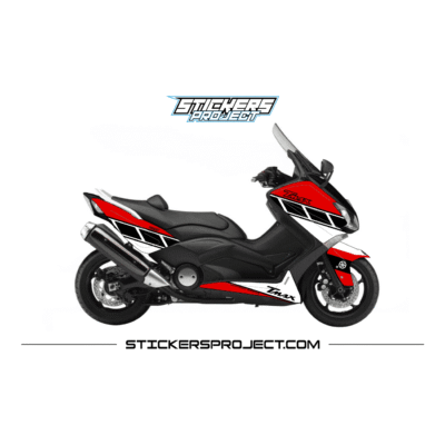 Kit déco T-MAX 530 2012-16 Rouge
