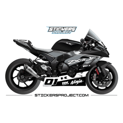 Kit déco ZX10R (2016-2020) - noir & gris