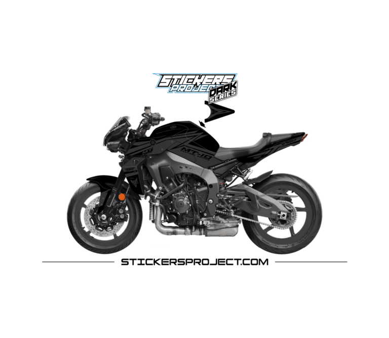 Kit déco MT10 noir mat