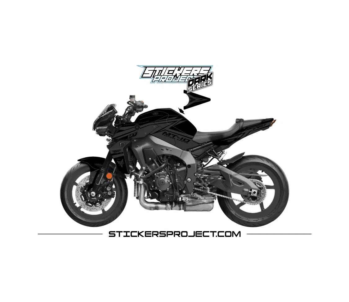 Kit graphic MT10 matte black