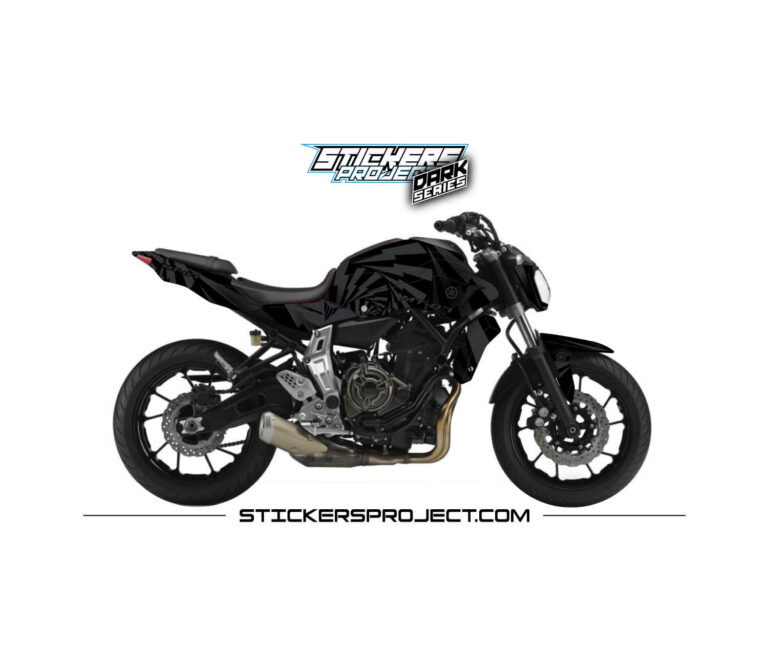 Kit Déco MT07 Noir mat