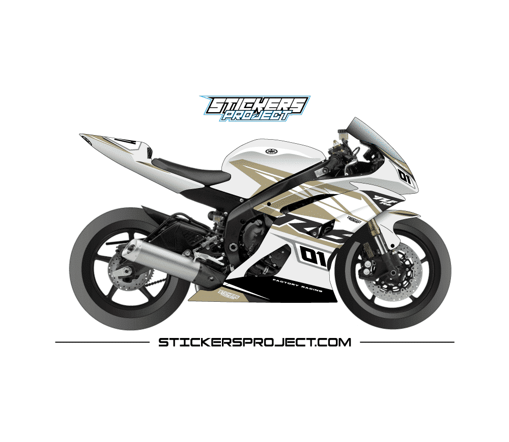 Kit graphic R6 (2008-2016) - sand kit graphic R6 2008