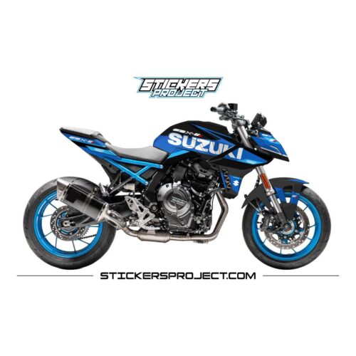 Kit déco GSX-8S (2023) - noir et bleu