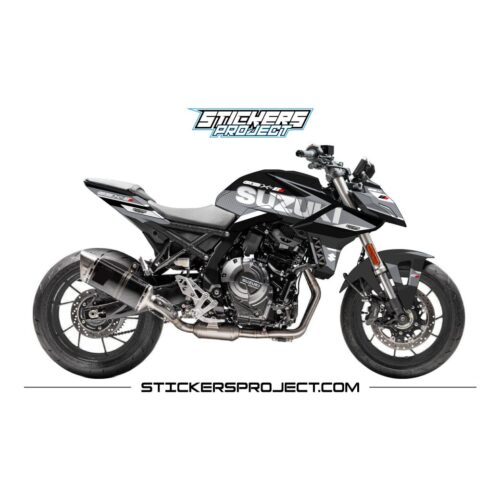 Kit déco GSX-8S (2023) - noir et gris