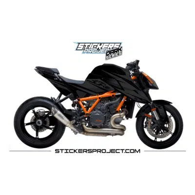 DARK series - Graphic kit Superduke 1290 (2020-2023) - Matte black V2