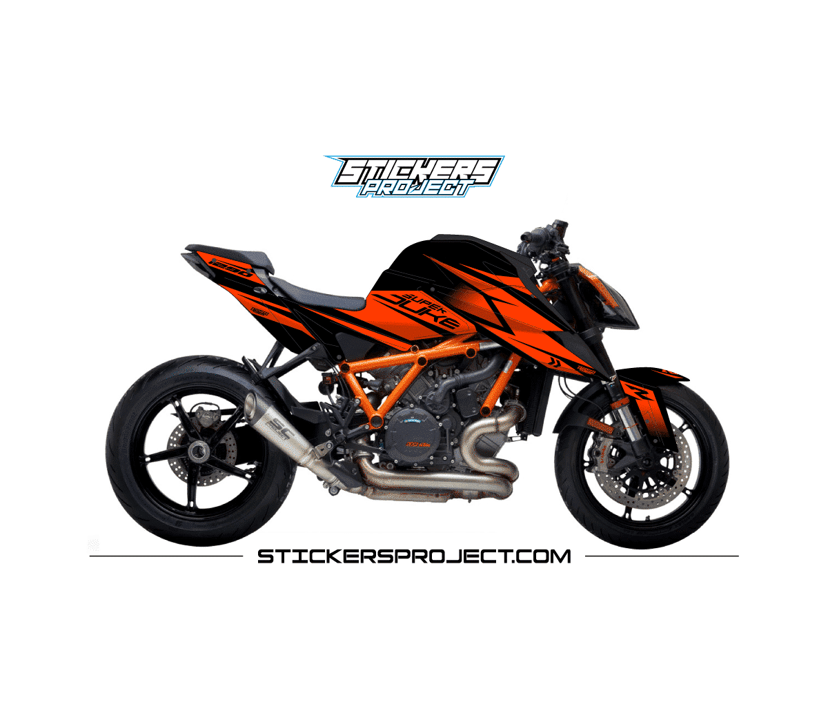Kit Déco Superduke 1290 (2020-2023) - Orange V2 kit deco superduke 1290