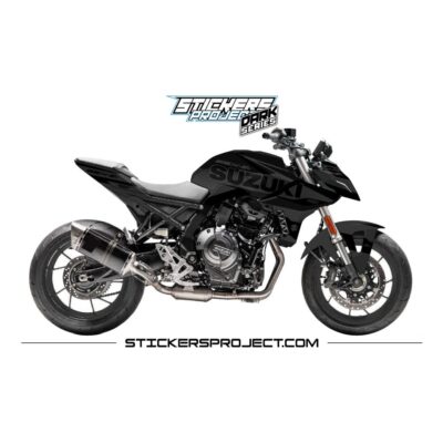 DARK series – Kit déco GSX-8S (2023) - noir mate