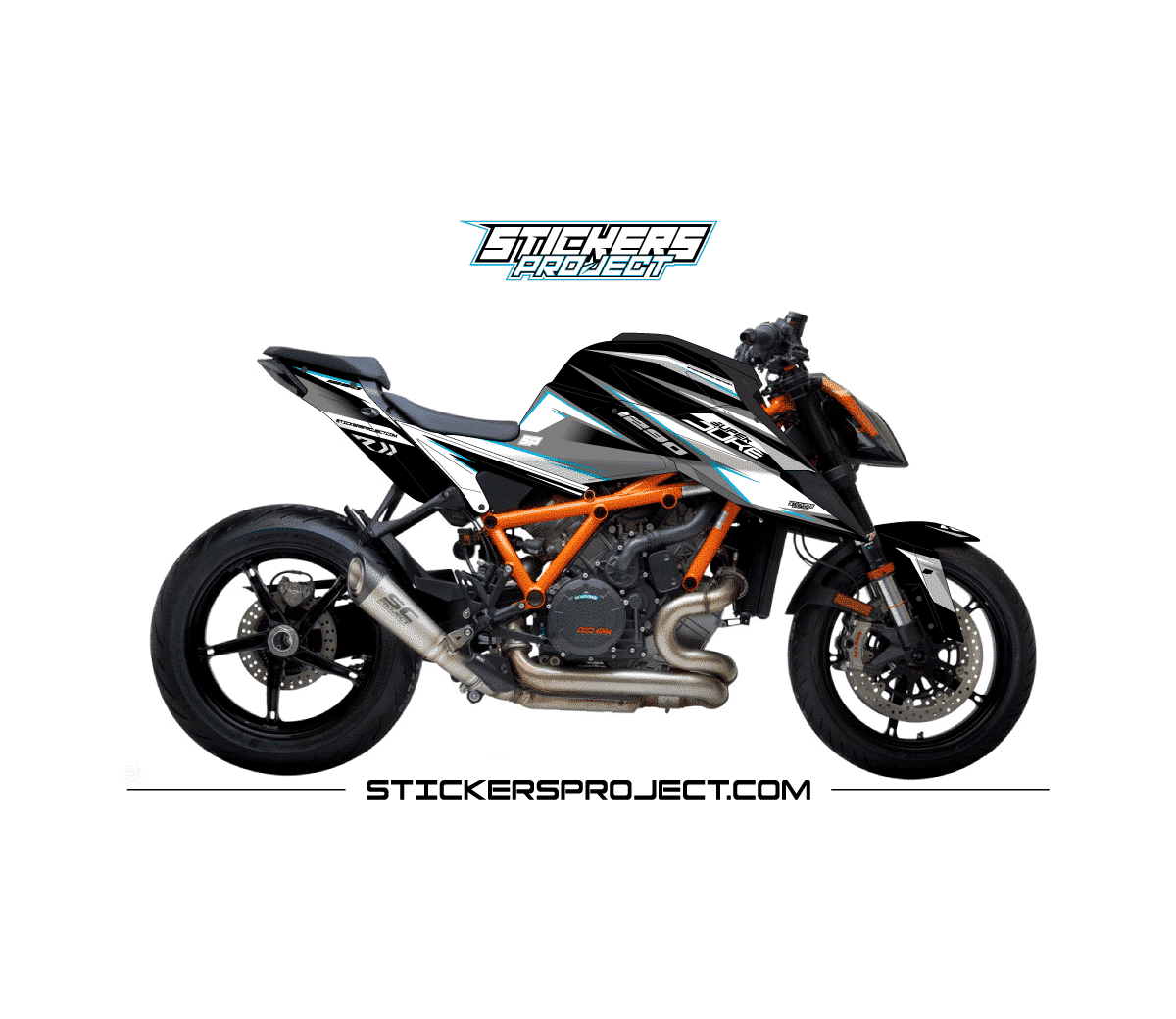 Kit Déco Superduke 1290 (2020-2023) - Gris Kit Déco Superduke 1290 (2020-2023) - Gris