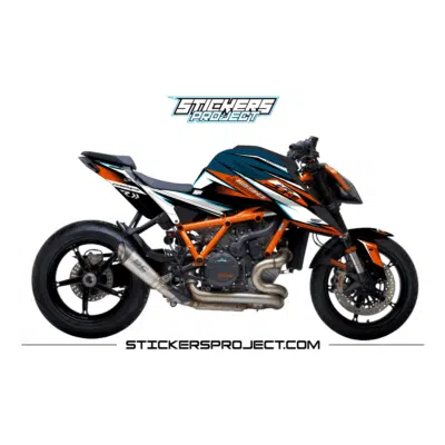 Graphic kit Superduke 1290 (2020-2023) - Orange and Blue