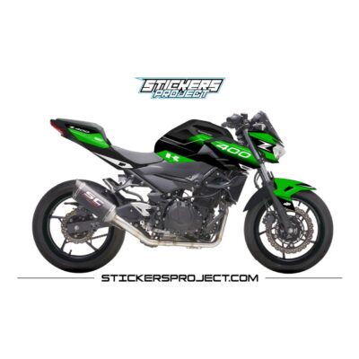 Kit déco Z400 (2019-2023) - noir & vert
