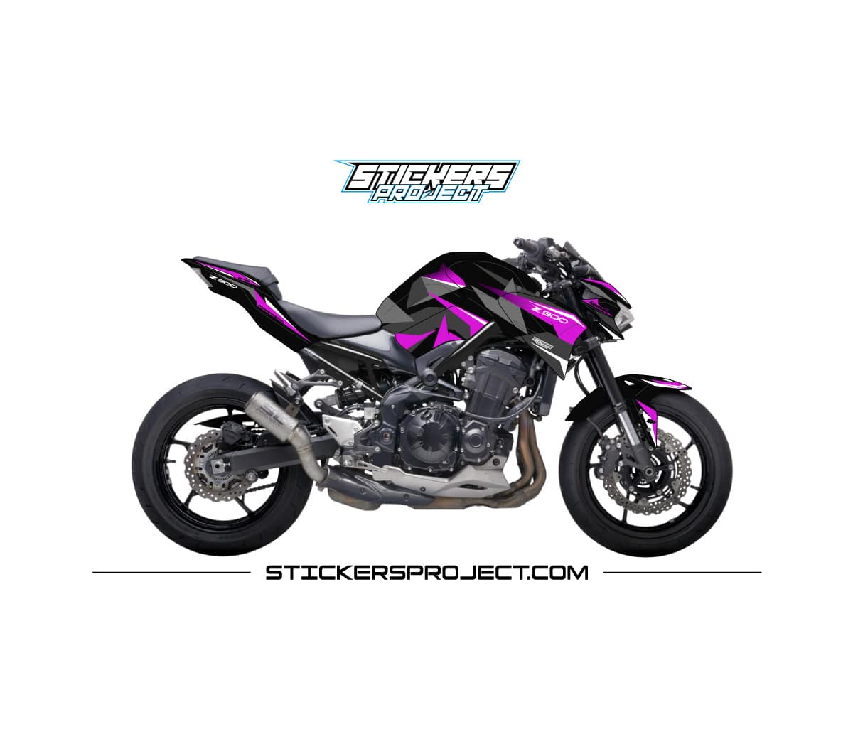 Kit déco Z900 (2020) - rose kit deco Z900