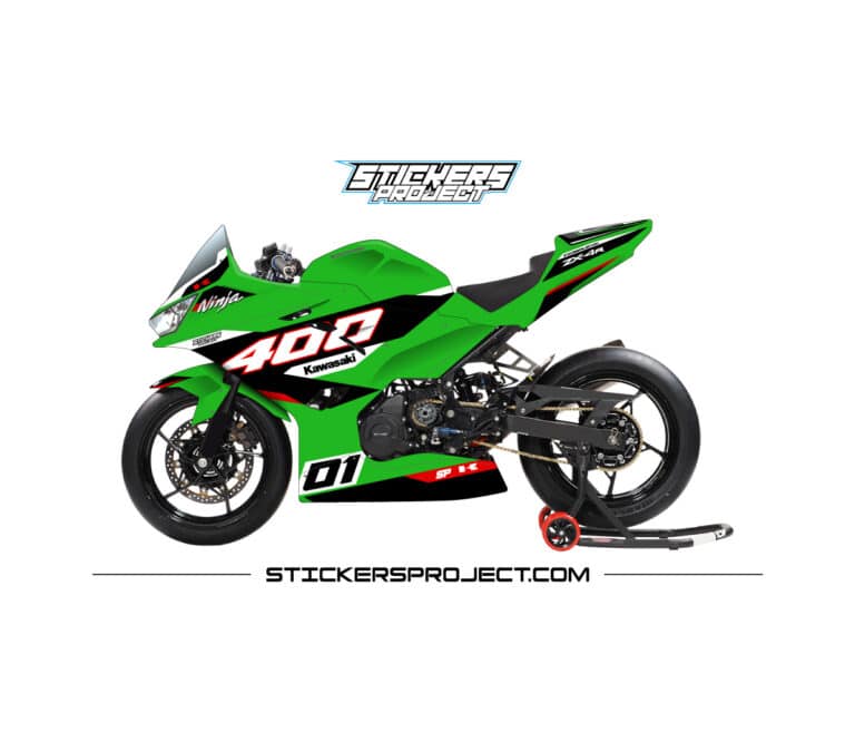ninja 400 green