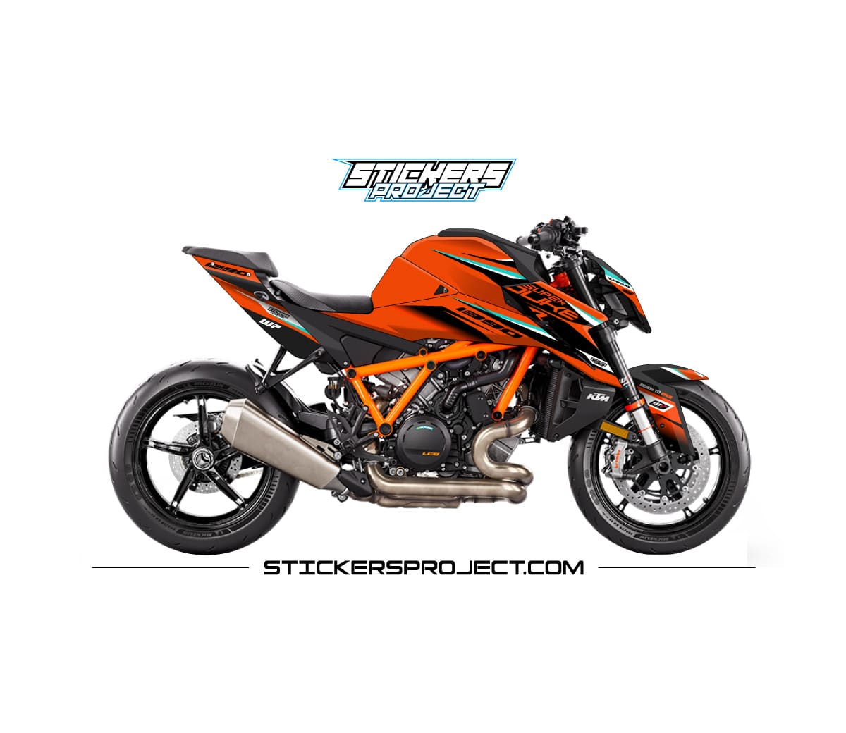 Kit Déco Superduke R 1390 (2024) - Orange et noir Superduke R
