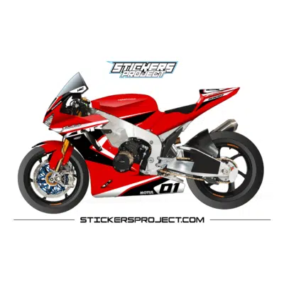 Home Kit graphic CBR 1000 (2017-2019) red