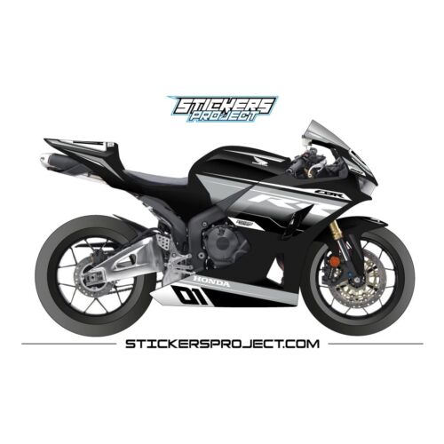 Kit déco CBR 600 (2013-2019) - noir & gris