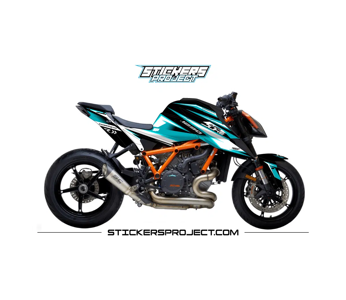 Graphic kit Superduke 1290 (2020-2023) - Blue superduke graphic kit